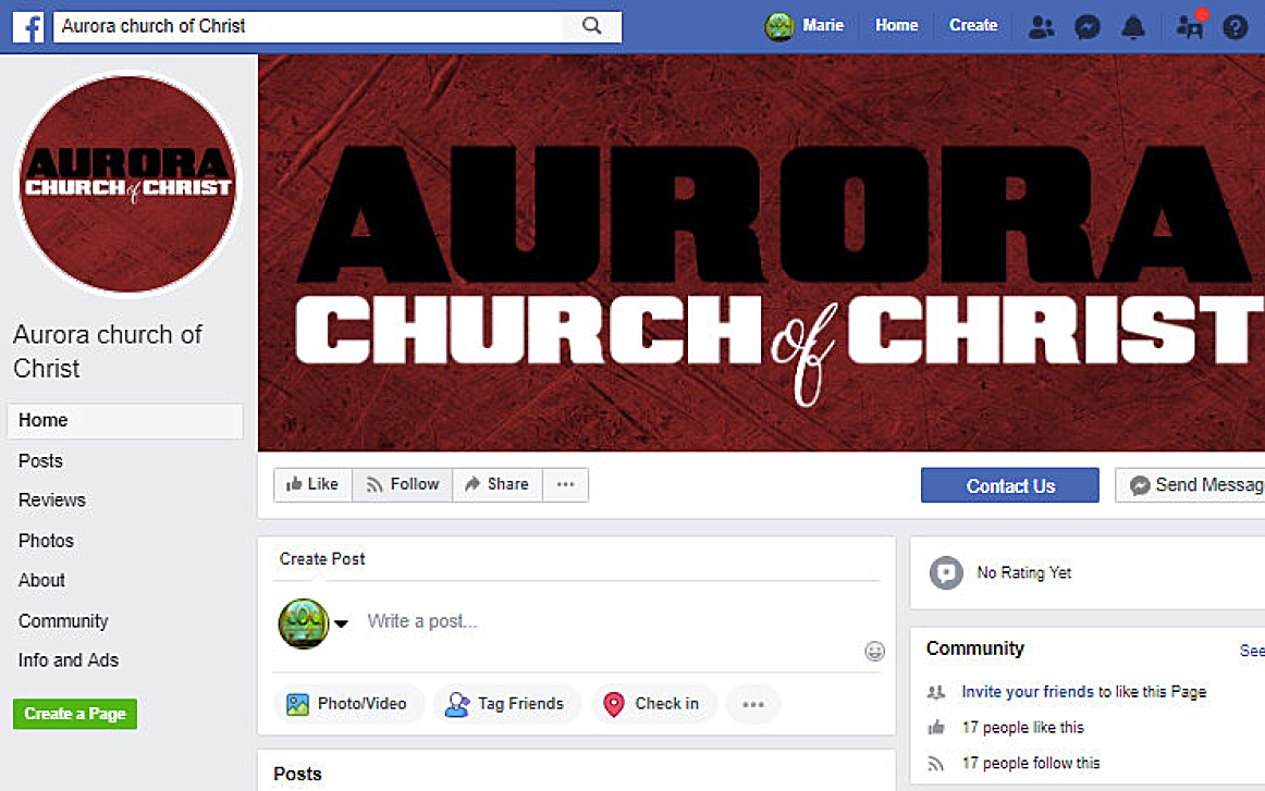 Aurora Public Facebook Page